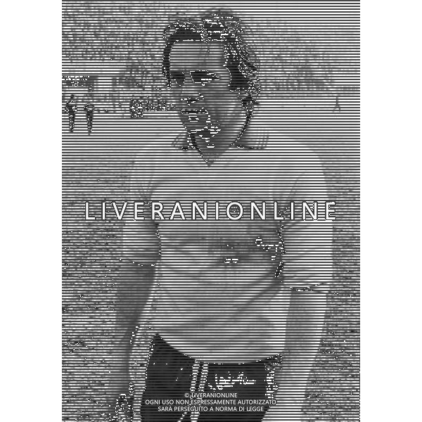 Roberto Boninsegna calciatore italiano, di ruolo attaccante - Retrospettiva nella foto con la maglia del Verona © ARCHIVIO / AGENZIA ALDO LIVERANI SAS