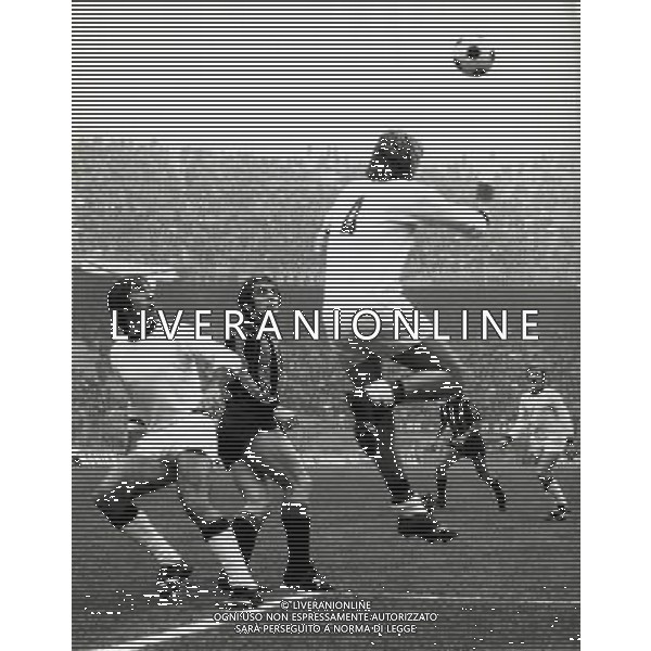 Roberto Boninsegna calciatore italiano, di ruolo attaccante - Retrospettiva nella foto con la maglia dell\'Internazionale in Inter - Foggia © ARCHIVIO / AGENZIA ALDO LIVERANI SAS