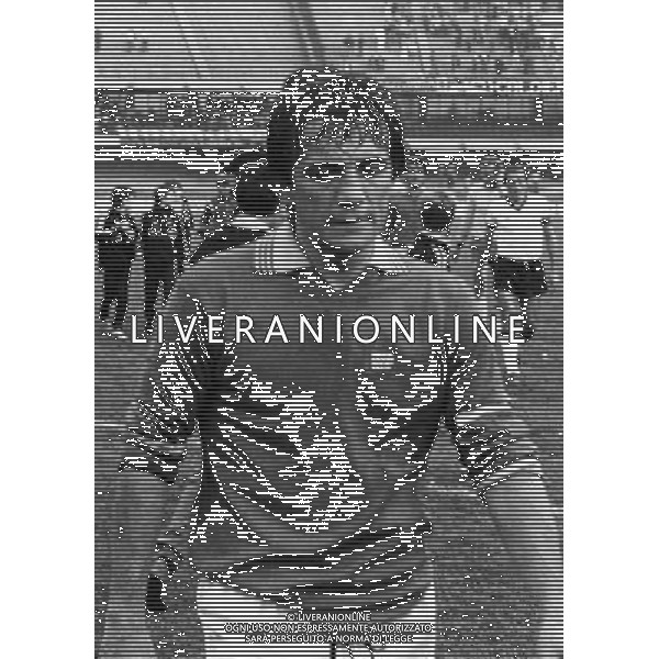 Roberto Boninsegna calciatore italiano, di ruolo attaccante - Retrospettiva nella foto con la maglia del Verona © ARCHIVIO / AGENZIA ALDO LIVERANI SAS