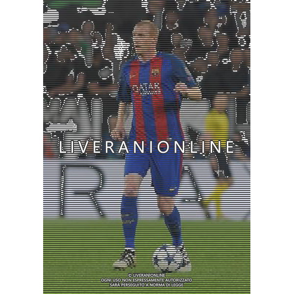 UEFA Champions League 2016/2017 Quarti di Finale Andata Torino - 11.04.2017 Juventus-Barcellona Nella Foto:Mathieu Jeremy /Ph.Vitez-Ag. Aldo Liverani