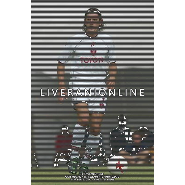 Folgaria (Tn) 16/07/2003 Ritiro del Perugia Calcio Amichevole nella foto Di Loreto Marco* foto Filippo Venezia/Agenzia Aldo Liverani