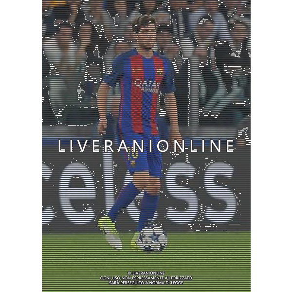 UEFA Champions League 2016/2017 Quarti di Finale Andata Torino - 11.04.2017 Juventus-Barcellona Nella Foto:Sergi Roberto /Ph.Vitez-Ag. Aldo Liverani