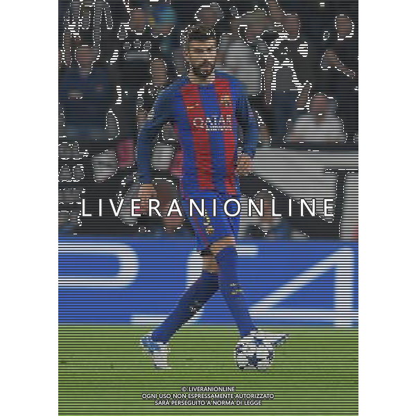 UEFA Champions League 2016/2017 Quarti di Finale Andata Torino - 11.04.2017 Juventus-Barcellona Nella Foto:Piqueâ€™ Gerard /Ph.Vitez-Ag. Aldo Liverani