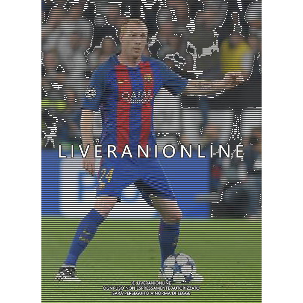 UEFA Champions League 2016/2017 Quarti di Finale Andata Torino - 11.04.2017 Juventus-Barcellona Nella Foto:Mathieu Jeremy /Ph.Vitez-Ag. Aldo Liverani