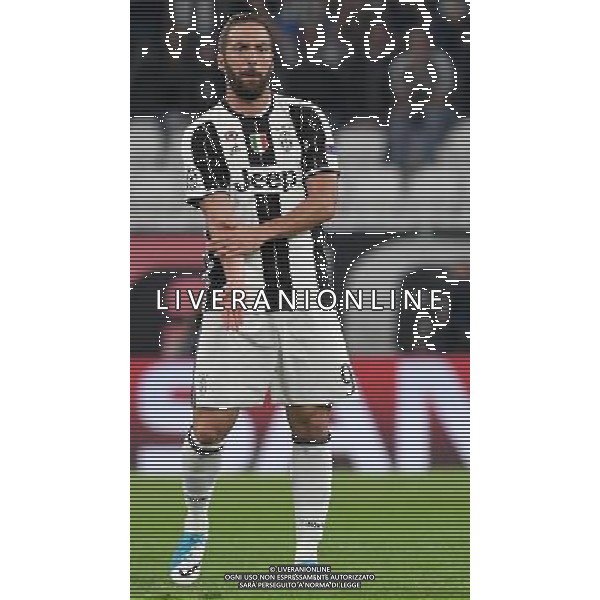 UEFA Champions League 2016/2017 Quarti di Finale Andata Torino - 11.04.2017 Juventus-Barcellona Nella Foto:Higuain Gonzalo /Ph.Vitez-Ag. Aldo Liverani