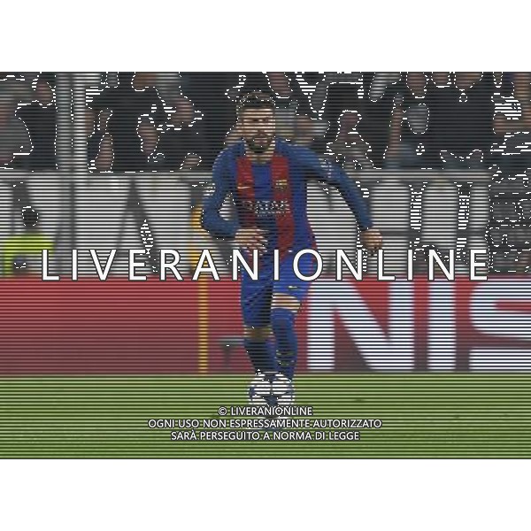 UEFA Champions League 2016/2017 Quarti di Finale Andata Torino - 11.04.2017 Juventus-Barcellona Nella Foto:Piqueâ€™ Gerard /Ph.Vitez-Ag. Aldo Liverani