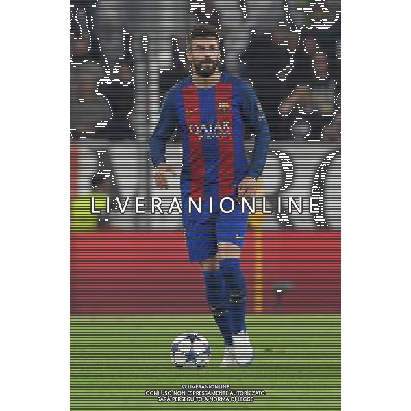 UEFA Champions League 2016/2017 Quarti di Finale Andata Torino - 11.04.2017 Juventus-Barcellona Nella Foto:Piqueâ€™ Gerard /Ph.Vitez-Ag. Aldo Liverani
