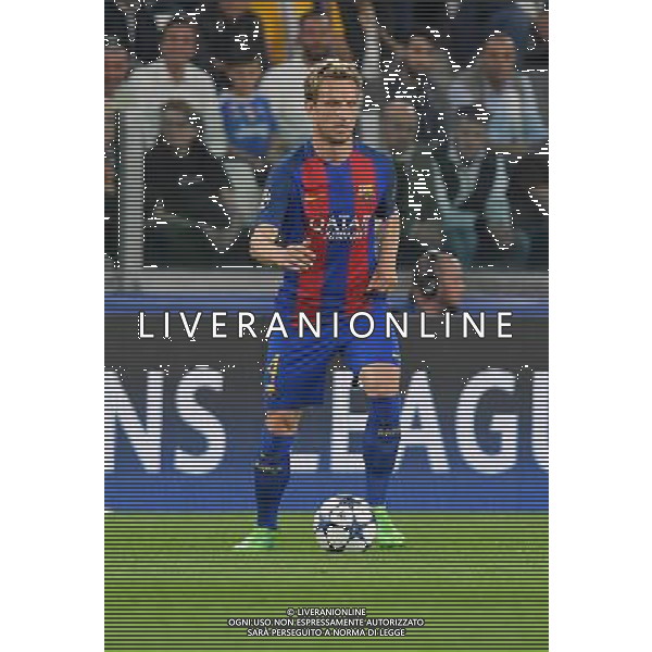 UEFA Champions League 2016/2017 Quarti di Finale Andata Torino - 11.04.2017 Juventus-Barcellona Nella Foto:Rakitic Ivan /Ph.Vitez-Ag. Aldo Liverani