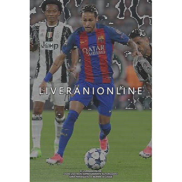 UEFA Champions League 2016/2017 Quarti di Finale Andata Torino - 11.04.2017 Juventus-Barcellona Nella Foto:Neymar /Ph.Vitez-Ag. Aldo Liverani
