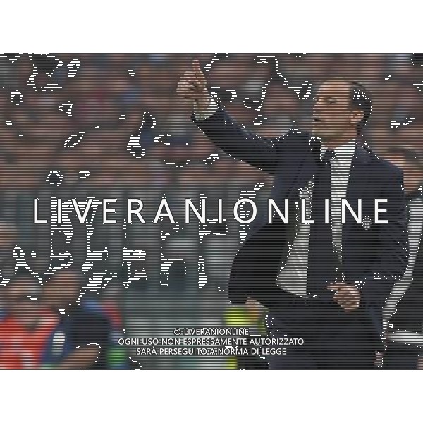 UEFA Champions League 2016/2017 Quarti di Finale Andata Torino - 11.04.2017 Juventus-Barcellona Nella Foto:Allegri Massimiliano /Ph.Vitez-Ag. Aldo Liverani