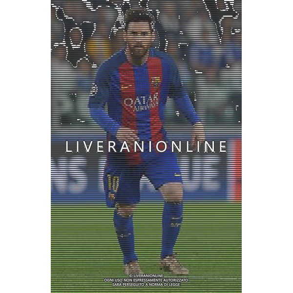 UEFA Champions League 2016/2017 Quarti di Finale Andata Torino - 11.04.2017 Juventus-Barcellona Nella Foto:Messi Lionel /Ph.Vitez-Ag. Aldo Liverani