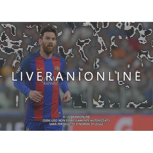 UEFA Champions League 2016/2017 Quarti di Finale Andata Torino - 11.04.2017 Juventus-Barcellona Nella Foto:Messi Lionel /Ph.Vitez-Ag. Aldo Liverani