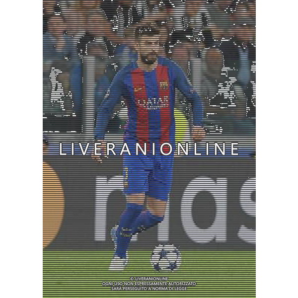 UEFA Champions League 2016/2017 Quarti di Finale Andata Torino - 11.04.2017 Juventus-Barcellona Nella Foto:Piqueâ€™ Gerard /Ph.Vitez-Ag. Aldo Liverani