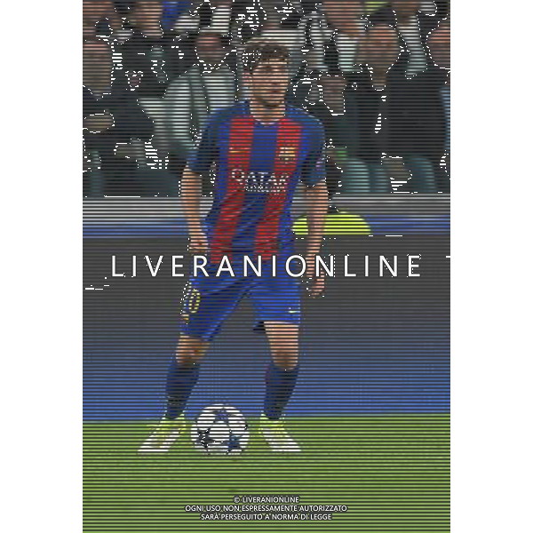 UEFA Champions League 2016/2017 Quarti di Finale Andata Torino - 11.04.2017 Juventus-Barcellona Nella Foto:Sergi Roberto /Ph.Vitez-Ag. Aldo Liverani