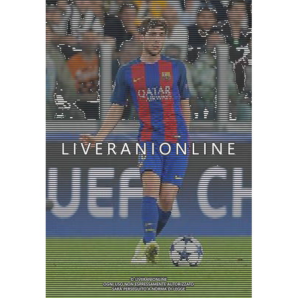 UEFA Champions League 2016/2017 Quarti di Finale Andata Torino - 11.04.2017 Juventus-Barcellona Nella Foto:Sergi Roberto /Ph.Vitez-Ag. Aldo Liverani