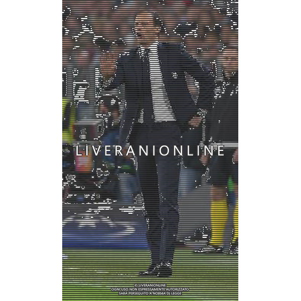 UEFA Champions League 2016/2017 Quarti di Finale Andata Torino - 11.04.2017 Juventus-Barcellona Nella Foto:Allegri Massimiliano /Ph.Vitez-Ag. Aldo Liverani