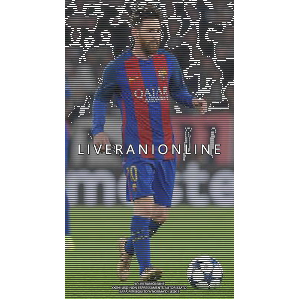 UEFA Champions League 2016/2017 Quarti di Finale Andata Torino - 11.04.2017 Juventus-Barcellona Nella Foto:Messi Lionel /Ph.Vitez-Ag. Aldo Liverani
