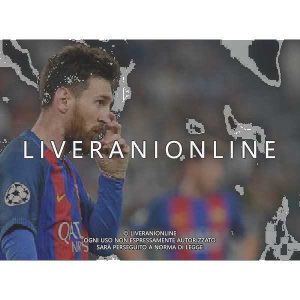 UEFA Champions League 2016/2017 Quarti di Finale Andata Torino - 11.04.2017 Juventus-Barcellona Nella Foto:Messi Lionel /Ph.Vitez-Ag. Aldo Liverani