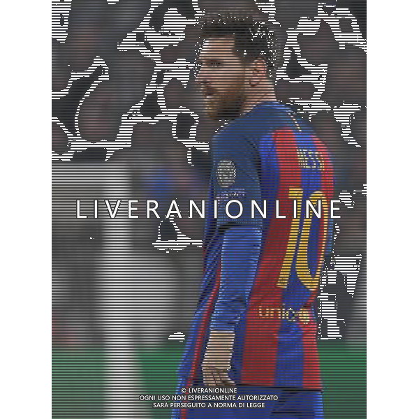 UEFA Champions League 2016/2017 Quarti di Finale Andata Torino - 11.04.2017 Juventus-Barcellona Nella Foto:Messi Lionel /Ph.Vitez-Ag. Aldo Liverani