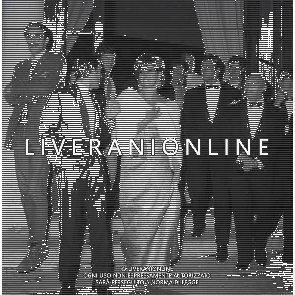 Claudia Cardinale alla Mostra del Cinema di Venezia nel 1965 - Retrospettiva nella foto con Jean Sorel ©ARCHIVIO / AGENZIA ALDO LIVERANI SAS