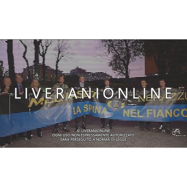 MILANO 31-3-05 VIA PALEOCAPA 3 INCONTRO PER PRESENTARE IL NUOVO INTER CLUB DI MEDIASET PH: CAPRA/LIVERANI