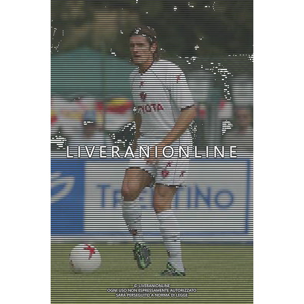 Folgaria (Tn) 16/07/2003 Ritiro del Perugia Calcio Amichevole nella foto Di Loreto Marco* foto Filippo Venezia/Agenzia Aldo Liverani