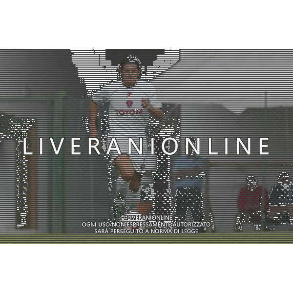 Folgaria (Tn) 16/07/2003 Ritiro del Perugia Calcio Amichevole nella foto Di Loreto Marco* foto Filippo Venezia/Agenzia Aldo Liverani