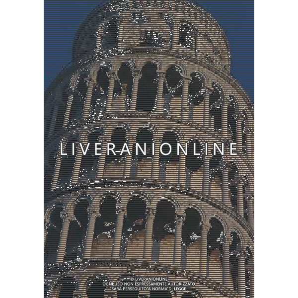 ITALIA NELLA FOTO TORRE DI PISA FOTO AGENZIA ALDO LIVERANI IFC