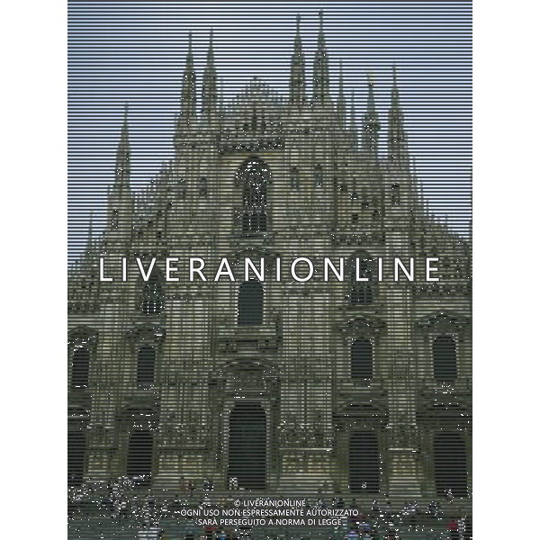 NELLA FOTO DUOMO DI MILANO IFC-FOTO AGENZIA ALDO LIVERANI