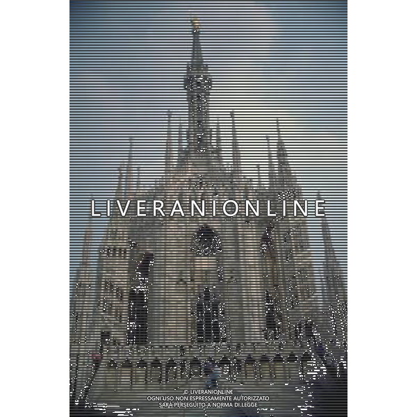 NELLA FOTO DUOMO DI MILANO IFC-FOTO AGENZIA ALDO LIVERANI