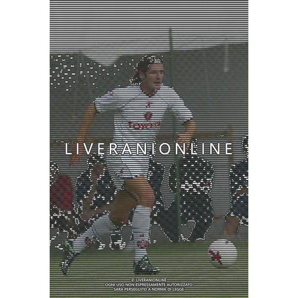 Folgaria (Tn) 16/07/2003 Ritiro del Perugia Calcio Amichevole nella foto Di Loreto Marco* foto Filippo Venezia/Agenzia Aldo Liverani