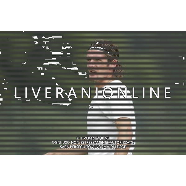 Folgaria (Tn) 16/07/2003 Ritiro del Perugia Calcio Amichevole nella foto Di Loreto Marco* foto Filippo Venezia/Agenzia Aldo Liverani