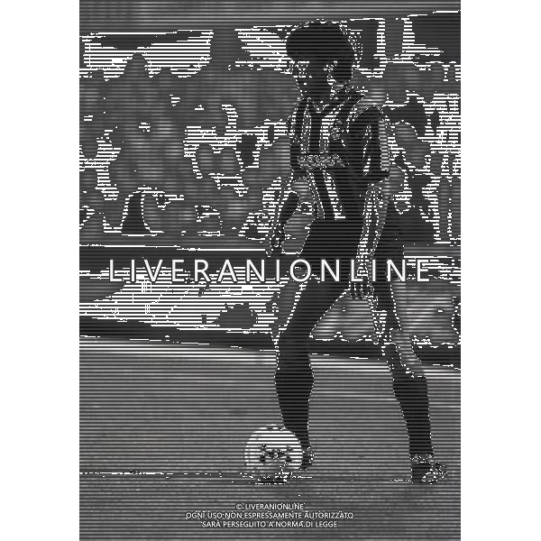 05-11-1986 MILANO SEDICESIMI DI COPPA UEFA INTER LEGIA VARSAVIA 1-0 NELLA FOTO SALVATORE BAGNI AG ALDO LIVERANI SAS