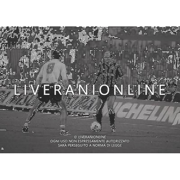 05-11-1986 MILANO SEDICESIMI DI COPPA UEFA INTER LEGIA VARSAVIA 1-0 NELLA FOTO PIETRO FANNA AG ALDO LIVERANI SAS