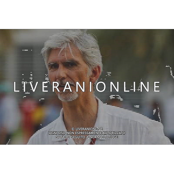 Damon Hill (GBR) Sky Sports Presenter. 14.04.2017. Formula 1 World Championship, Rd 3, Bahrain Grand Prix, Sakhir, Bahrain, Practice Day ONLY ITALY AG ALDO LIVERANI SAS