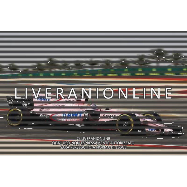 Sergio Perez (MEX) Sahara Force India F1 VJM10. 15.04.2017. Formula 1 World Championship, Rd 3, Bahrain Grand Prix, Sakhir, Bahrain, Qualifying Day. ONLY ITALY AG ALDO LIVERANI SAS