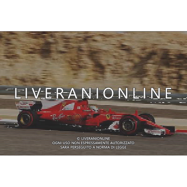 Sebastian Vettel (GER) Ferrari SF70H. 15.04.2017. Formula 1 World Championship, Rd 3, Bahrain Grand Prix, Sakhir, Bahrain, Qualifying Day. ONLY ITALY AG ALDO LIVERANI SAS