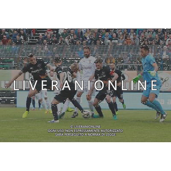 Venezia - Fano Campionato Calcio Lega Pro 35a giornata 15 aprile 2017 nella foto il gol di Lorenzo Capezzani del 1-1 © GARBUIO / AGENZIA ALDO LIVERANI SAS 