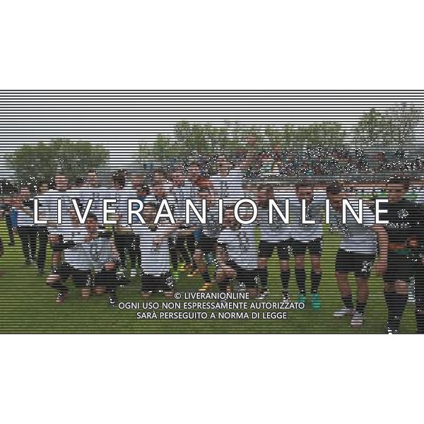 Venezia - Fano Campionato Calcio Lega Pro 35a giornata 15 aprile 2017 nella foto Festeggiamenti, esultanza del venezia a fine gara per la promozione in serie B Â© GARBUIO / AGENZIA ALDO LIVERANI SAS 