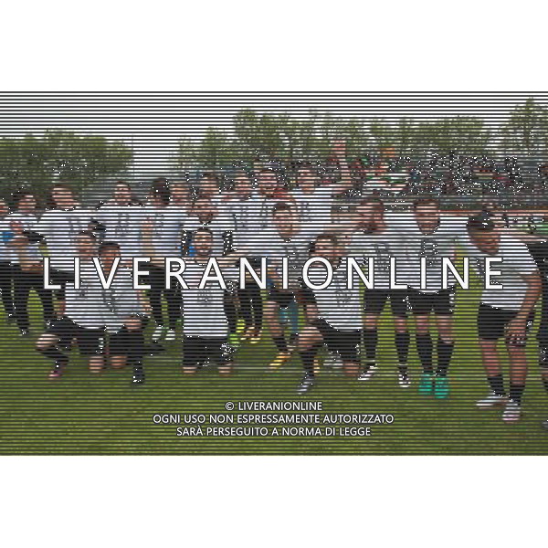 Venezia - Fano Campionato Calcio Lega Pro 35a giornata 15 aprile 2017 nella foto Festeggiamenti, esultanza del venezia a fine gara per la promozione in serie B Â© GARBUIO / AGENZIA ALDO LIVERANI SAS 