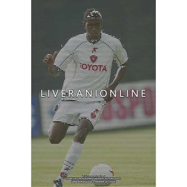 Folgaria (Tn) 16/07/2003 Ritiro del Perugia Calcio Amichevole nella foto Do Prado Guilherme* foto Filippo Venezia/Agenzia Aldo Liverani