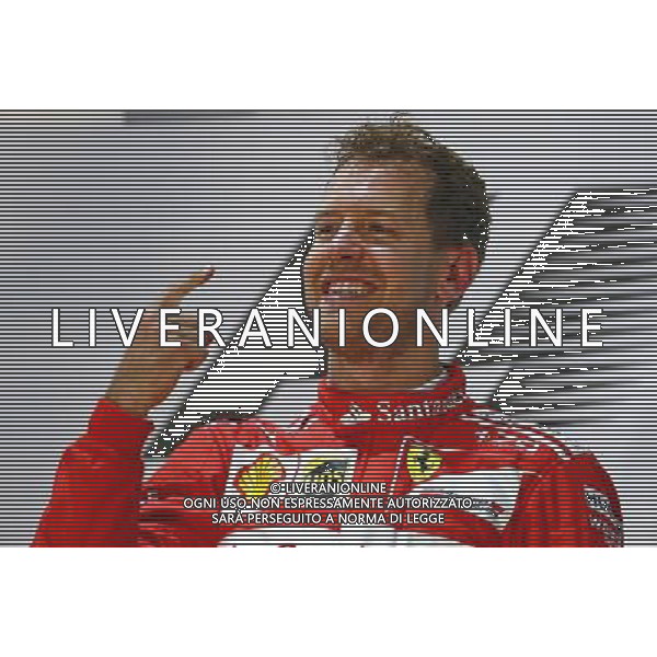 Sebastian Vettel (GER) Scuderia Ferrari 16.04.2017. Formula 1 World Championship, Rd 3, Bahrain Grand Prix, Sakhir, Bahrain, Race Day. ONLY ITALY AG ALDO LIVERANI SAS