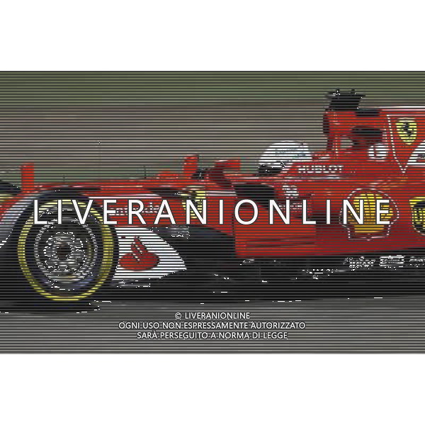 Sebastian Vettel (GER) Scuderia Ferrari 16.04.2017. Formula 1 World Championship, Rd 3, Bahrain Grand Prix, Sakhir, Bahrain, Race Day. ONLY ITALY AG ALDO LIVERANI SAS