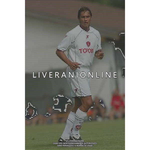 Folgaria (Tn) 16/07/2003 Ritiro del Perugia Calcio Amichevole nella foto Fusani Massimiliano* foto Filippo Venezia/Agenzia Aldo Liverani