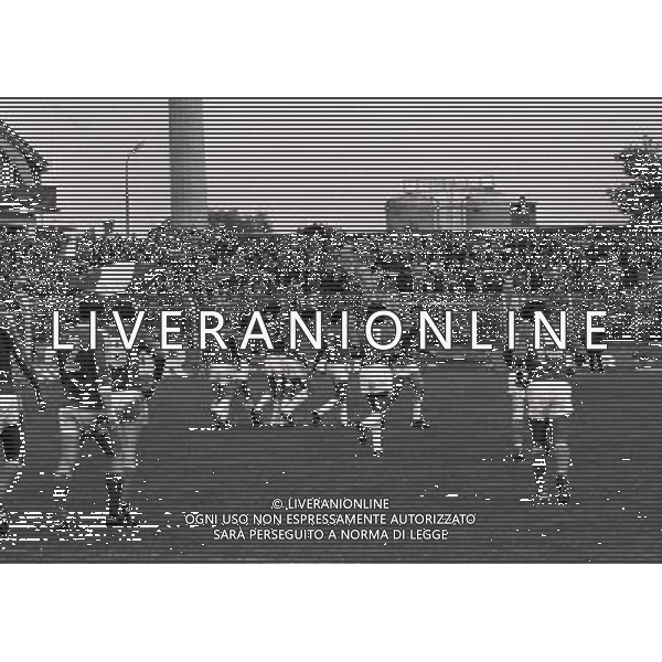 QUALIFICAZIONI MONDIALI SPAGNA 1982- 11-10 1980 LUSSEMBURGO ITALIA NELLA FOTO ABBRACCI GIOCATORI ITALIA AG ALDO LIVERANI SAS