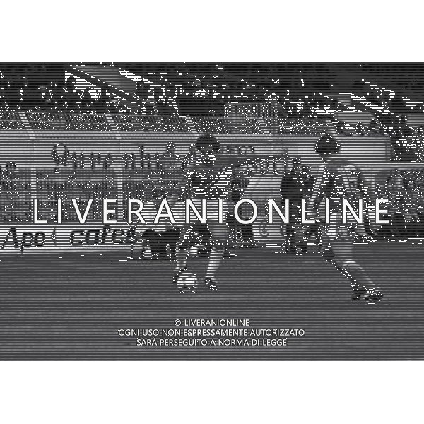 QUALIFICAZIONI MONDIALI SPAGNA 1982- 11-10 1980 LUSSEMBURGO ITALIA NELLA FOTO FRANCO CAUSIO AG ALDO LIVERANI SAS