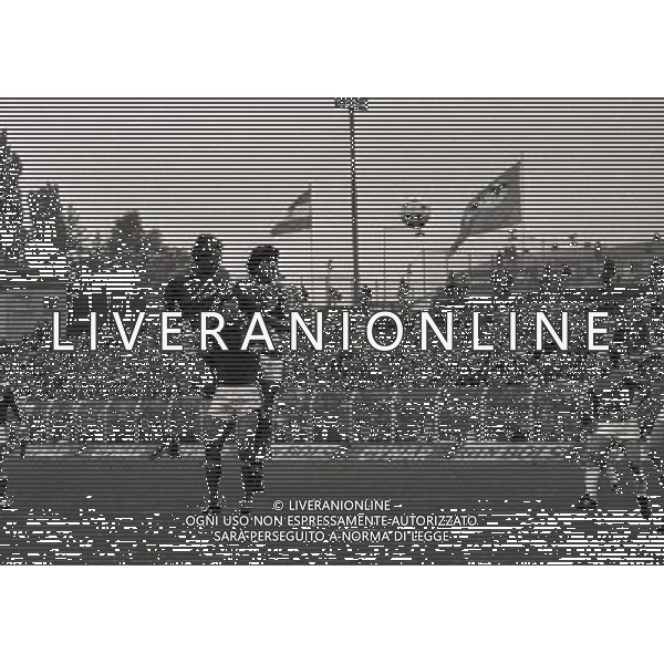 QUALIFICAZIONI MONDIALI SPAGNA 1982- 11-10 1980 LUSSEMBURGO ITALIA NELLA FOTO ROBERTO BETTEGA AG ALDO LIVERANI SAS