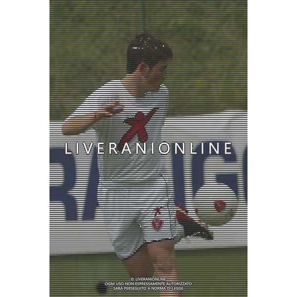 Folgaria (Tn) 16/07/2003 Ritiro del Perugia Calcio Amichevole nella foto Gatti Fabio* foto Filippo Venezia/Agenzia Aldo Liverani