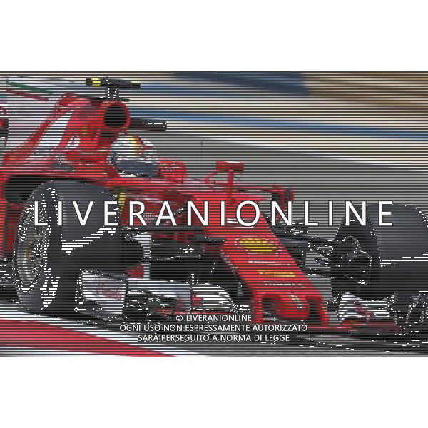 Sebastian Vettel (GER) Scuderia Ferrari 18.04.2017. Formula 1 Testing. Sakhir, Bahrain. Tuesday. ONLY ITALY AG ALDO LIVERANI SAS