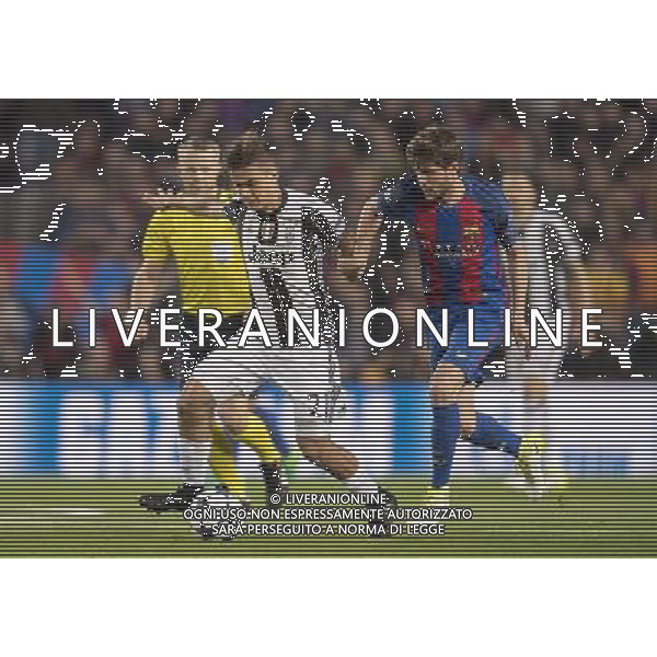 UEFA Champions League 2016/2017 Quarti di Finale Ritorno Barcellona (Spagna) - 19.04.2017 Barcellona-Juventus Nella Foto: paulo Dybala e Sergio Roberto /Ag. Aldo Liverani